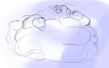 Simple Thin Pencil Sketch