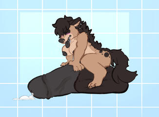 Experimental lined coloured